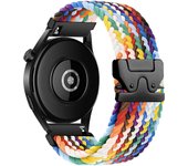 18/20/22mm Parachute Style Buckle Braided Loop for Garmin vivoactive 4/3/3s/Forerunner 255S/Samsung  Watch/Huawei Watch Band