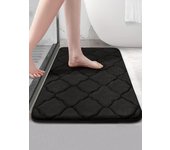 1pc Coral velvet bedroom sponge carpet floor mat, super soft anti-slip bath mat, water absorption and machine washable, kitchen