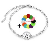 New Aromatherapy Locket Bracelet 12mm Essential Oil Diffuser Perfume Bangles Tree of Life High Quality Stainless Steel Jewelry