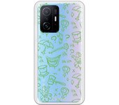 Funda original compatible con Xiaomi Mi 11T (5G)  / 11T Pro (5G)  - Batman Patt Villain Clear