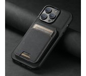 SUTENI Card Holder Card Cover Mobile Phone Case Luxury PU Leather Phone Holder For iPhone 16ProMax 15Plus 14 13 12 11 XR X