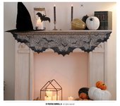 Decoración Chimenea Murciélagos 200x50 cm. # Fiestas Guirca