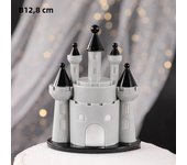 Princess Cake Topper Happy Birthday Castle Prince Cake Decoration for Kids Girl's Birthday Party Supplies Fairy Tale Theme Cakes