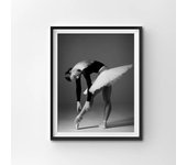 Black and White Ballet Girl Ballerina Posters And Prints Dancer Canvas Painting Wall Art Picture Home Decor For living Room