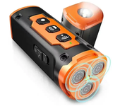 2025New Rechargeable Dog Driver with LED Flashlight. Ultrasonic Anti - Barking Device, Three - Head Barking Stopper for Training