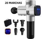 Phoenix A2 Fascia Gun Muscle Relaxation Massager Electric Massager Body Neck Deep Tissue With LCD Display Screen High Frequency