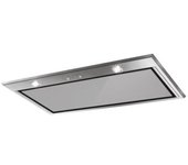 Campana - Mepamsa Irun 52, De techo, Cristal, 570 m³/h, 3 niveles de extracción, Inox