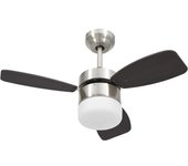 Ventilador de Techo Lámpara Mando Distancia 76 cm Salón Color Marrón claro,  Marrón oscuro, y mas