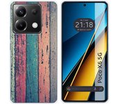 Funda Silicona para Xiaomi Poco X6 5G diseño Madera 10 Dibujos
