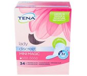 Tena Lady Absorbente Orina Ligera Mini Magic, 34 Uds