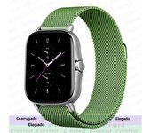 20mm/22mm Milanese band For Amazfit GTS/4/2/2e/3/GTS2 Mini/GTR 47mm/GTR2/4/3/Pro stratos Metal Watch Bracelet Amazfit bip strap
