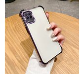 For Samsung A12 Case Galaxy A22 5G M53 M33 A42 F12 M12 A22 4G Phone Case Four Corners Thickening Shookproof Plating back cover