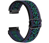 18/20/22mm Nylon Strap for Garmin Venu SQ 2 2s Forerunner 645 Elastic Wristband Bracelet amazfit GTR 4/Fitbit versa 2 Band