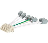 Ledkia Conector a red para Barra Lineal LED Trunking       Blanco