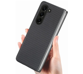 Carbon Fibre Leather Case for Samsung Galaxy Z Fold 6 Fold5 Fold4 Fold3 Fold2 5G Ultra Slim Durable Hard Protection Cover