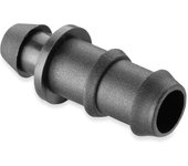 ABRISA - Pack 100 unidades - Toma inicial para manguera de riego, Negro, 16 mm