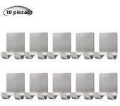 10PCS Bathroom Razor Shelf Shelf No Hole Stainless Steel Shaving Razor Organizer Plug Cable Organizer Hooks Bathroom Hooks Racks