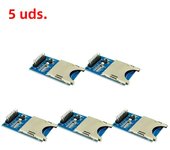 1-4pcs Micro SD Storage Expansion Board With 6 Pins 5V 3.3V Micro SD TF Card Memory Shield Module SPI for Arduino DIY Kit