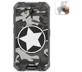 Tumundosmartphone Funda Gel Tpu para Ulefone Armor X6 diseño Camuflaje 02 Dibujos
