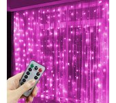 3M 300LED Curtain Garland Fairy Lights Festoon with Remote New Year Garland Christmas Decoration Party Wedding Decoration