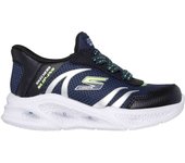 Zapatillas Skechers Meteor Lights para niños en color azul