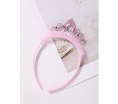 Children's mesh crown headband Little girl Sweet Princess Elsa Hair bundle Baby non-slip hair band headband