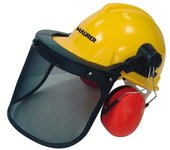 Maurer Casco de Seguridad con Visera y Protector Facial Abatible