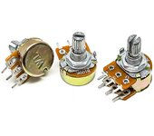 5PCS WH148 15MM 3PIN 6PIN B1K B2K B5K B10K B20K B50K B100K B500K B1M Adjustable Potentiometer 1K 2K 5K 10K 50K 100K 500K 1M