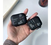 Hot Off Stylish Black Airpods Case Clear Case For Airpods 4 2 3 Pro 2 Generation Airpod Pro Cover Gift For Boyfriend Earphone