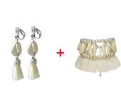Gilrs New Movie Moana 1&2 Wig and Necklace Flower Clip Dress Up Set Vaiana Costume Accessories Moana Pet Pig and Cock Xmas Gift