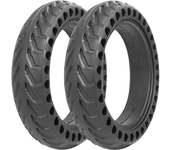 8.5 Inches Solid Tire for Xiaomi M365 Pro 1S Pro 2 Essential E-Scooter Rubber Front Rear Wheel Reflective Sticker Tools Parts