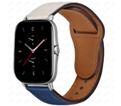 20mm/22mm Leather band For Amazfit GTS/4/2/2e/GTS2 Mini/GTR 3/Pro/47mm/GTR2/2e/stratos 2 Sport Watch Bracelet Amazfit bip strap