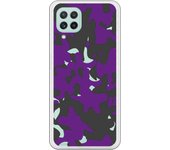 Funda compatible con Samsung Galaxy A22 4G - Militar Rosa