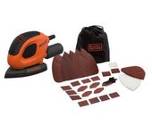 Lijadora de Detalle Mouse 55W BEW230BC-QS Black & Decker - Diseño Compacto y Ergonómico