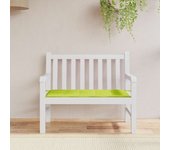 vidaXL Cojín para banco de jardín tela Oxford 120x50x3 cm en color Rojo/Verde/Taupé y más | acolchados duraderos para sofás de jardín terraza exterior