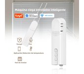 Zigbee  WiFi Bluetooth Smart Electric Curtain Motor Chain Roller Shutter DIY Electric Shutter Drive Solar Panel Google Home