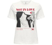 CAMISETA NOT IN LOVE | ONLY