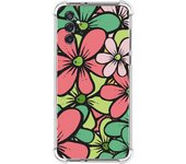 Funda Silicona Antigolpes para Samsung Galaxy M52 5G diseño Flores 02 Dibujos