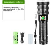 Ultra Powerful Flashlight High Power LED Flashlights 8800000LM Long Range Zoom 3000M Spotlight Torch Light Tactical Lantern