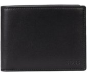 BOSS Billetero con monedero para hombre - ASOLO, billetero, piel auténtica, 9,5x11x2,5cm (HxAxP) ASOLO