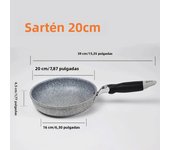 Durable Stone Frying Pan28/26/24/20cm Wok Non-stick Pan Skillet Cauldron Induction Cooker Pans Pancake Egg Gas Stove Home