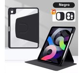 For Tablet iPad Pro 11 Case For Pro 12.9 Air 5 4 10.9 iPad 10th 7/8/9th Generation Mini 6 360° Rotatable Transparent Back Cover
