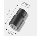 New Kitchen Faucet Aerator 360 Degree Swivel Tap Water Diffuser FM22 Thread Bathroom Water Filter Nozzle Water Tap Bubbler Mixer