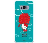 Funda original compatible con Samsung Galaxy S8 - Hello Kitty Globo Lazos