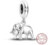 925 Sterling Silver Pink Cat Butterfly Charms Beads Star Moon Sunflower Coffee Cup Pendants Fit Bracelets DIY Jewelry