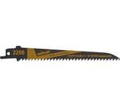 Pack 2 hojas de sierra de sable cv, madera, curvo, longitud 150mm 2290000 wolfcraft
