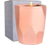 Vela con madera de pino, vela de soja natural para el invierno y el hogar, 65 horas de tiempo de combustión, oferta de olla de cerámica, 285G