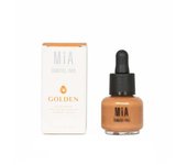 Mia Cosmetics Paris - Makeup Pigmento Golden Colour Drops - Gotas de Pigmento para Base de Maquillaje - Acabado Mate
