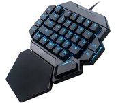 Teclado Mecánico para Juegos Single-handed con Interruptores Marrones