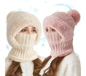 Gorro de punto para mujer Stellaya en otoño e invierno, gorro de punto para mujer en otoño e invierno, para clima frío